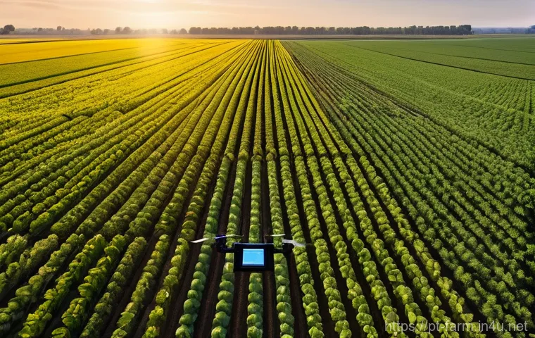 농산물품질관리사 이론 핵심 요약 정리 - Prompt 1: Precision Agriculture in a Lush Landscape**